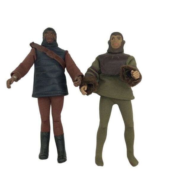 Vintage Mego Planet of Apes Verdon Zaius Burke Soldier Ape Cornelius Book Lot - Picture 7 of 13